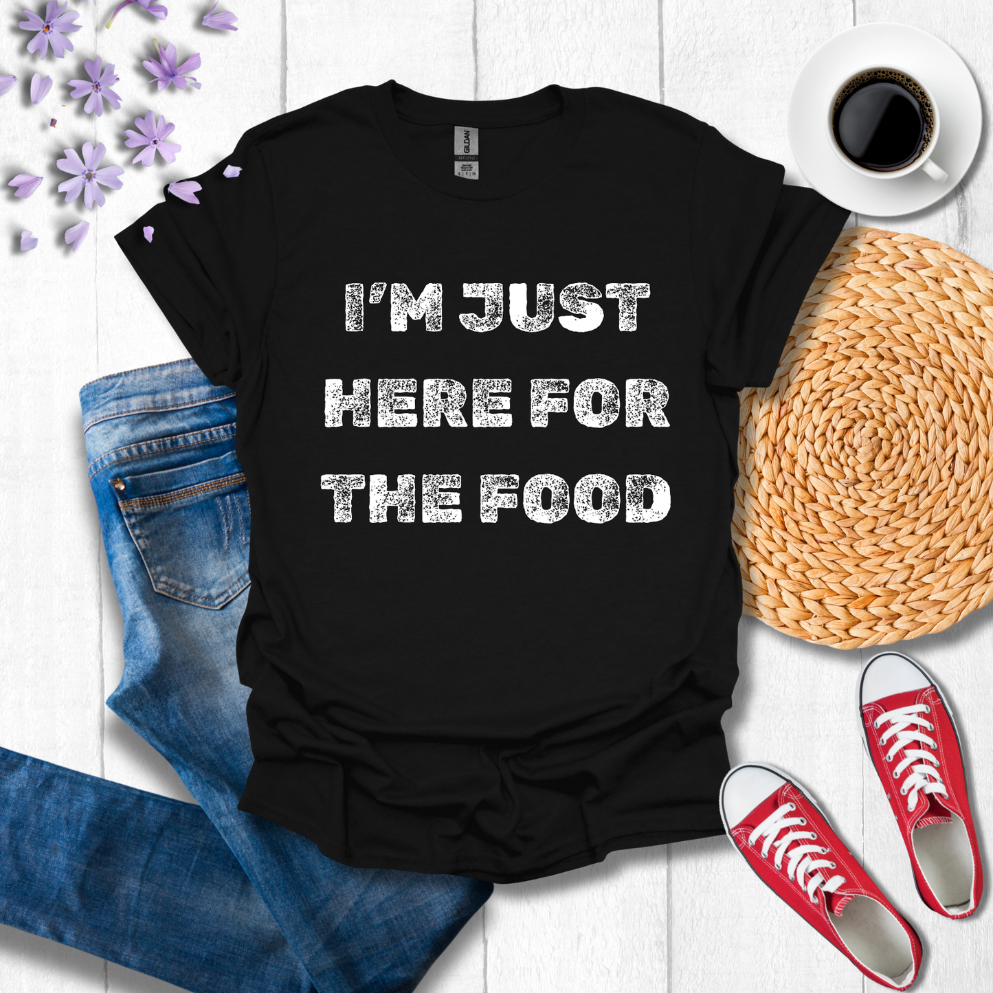I'm just here for the food