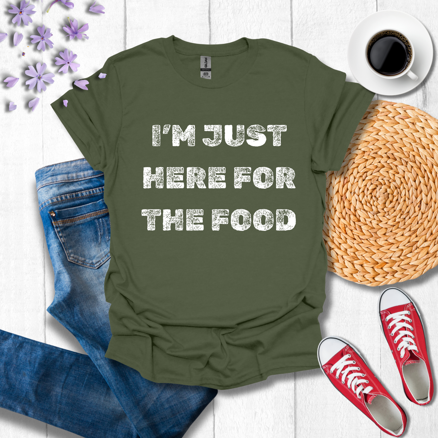 I'm just here for the food