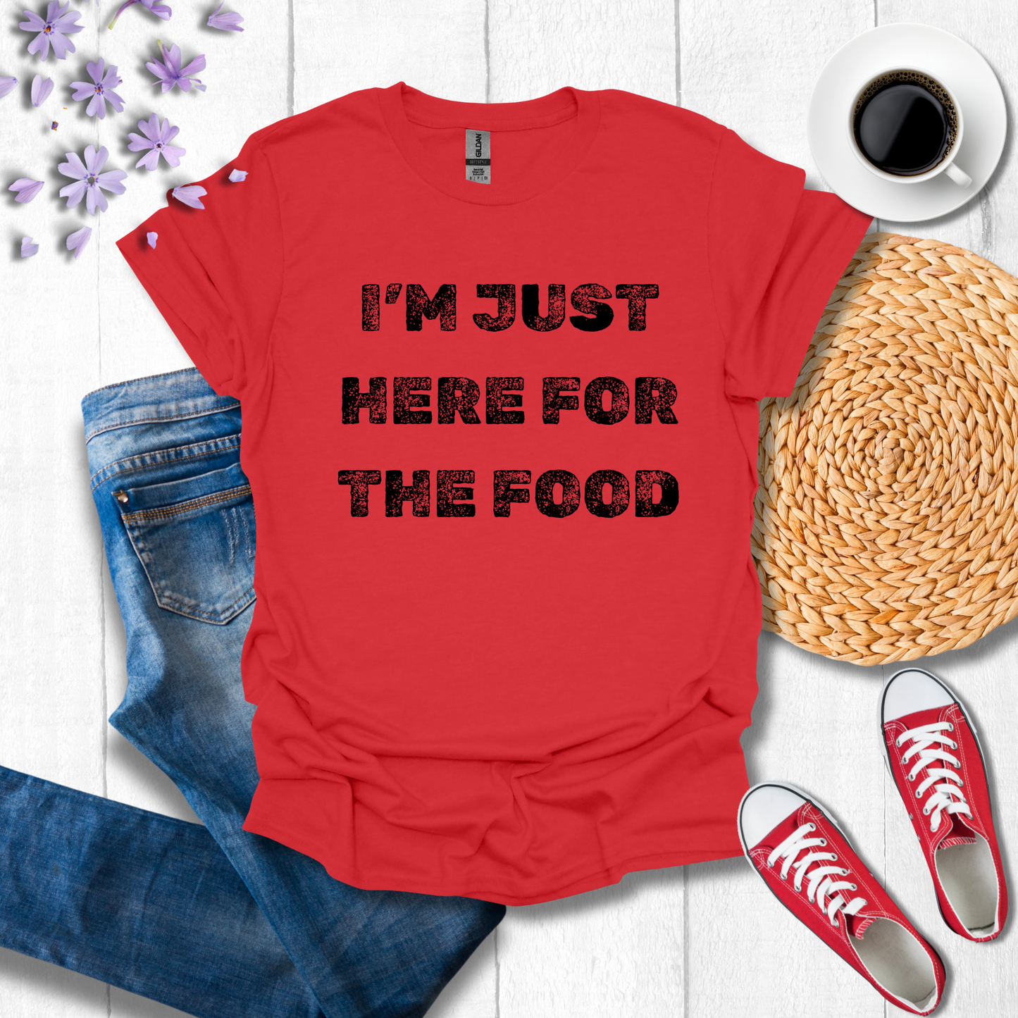 I'm just here for the food