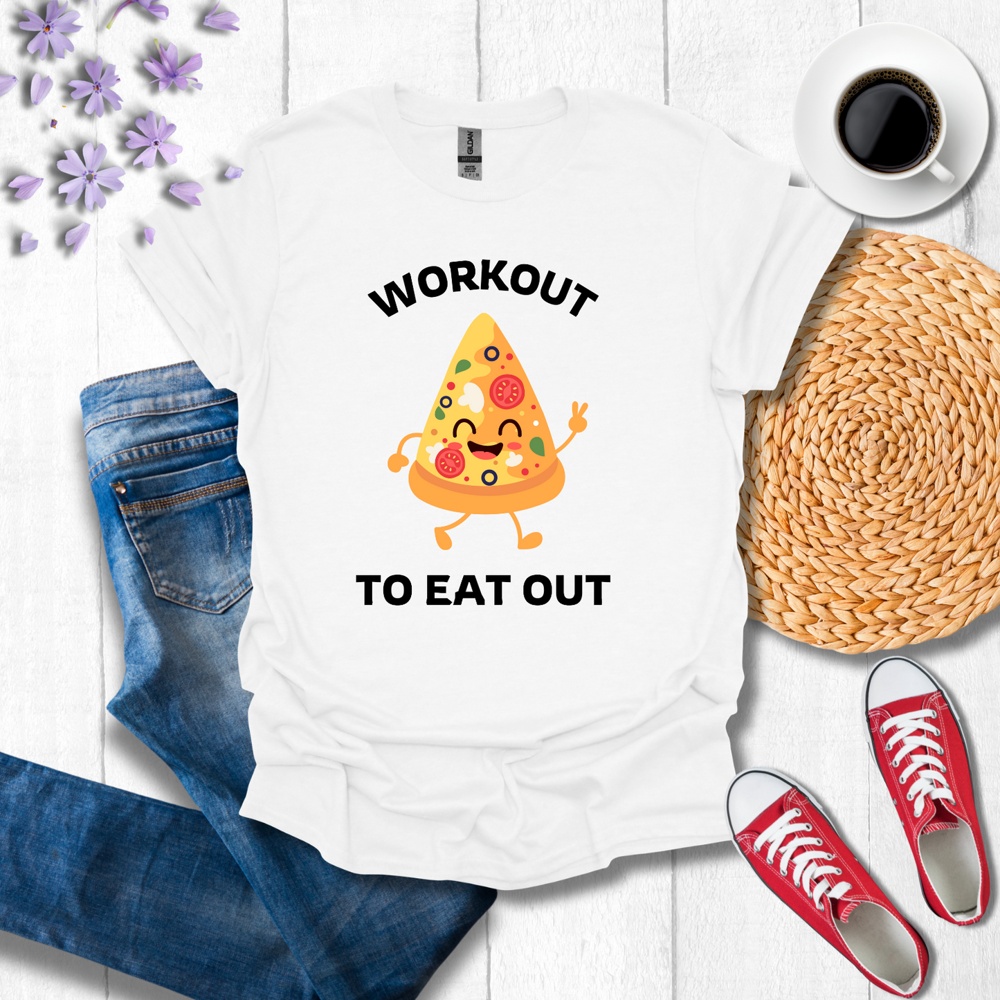 Workout to eat out