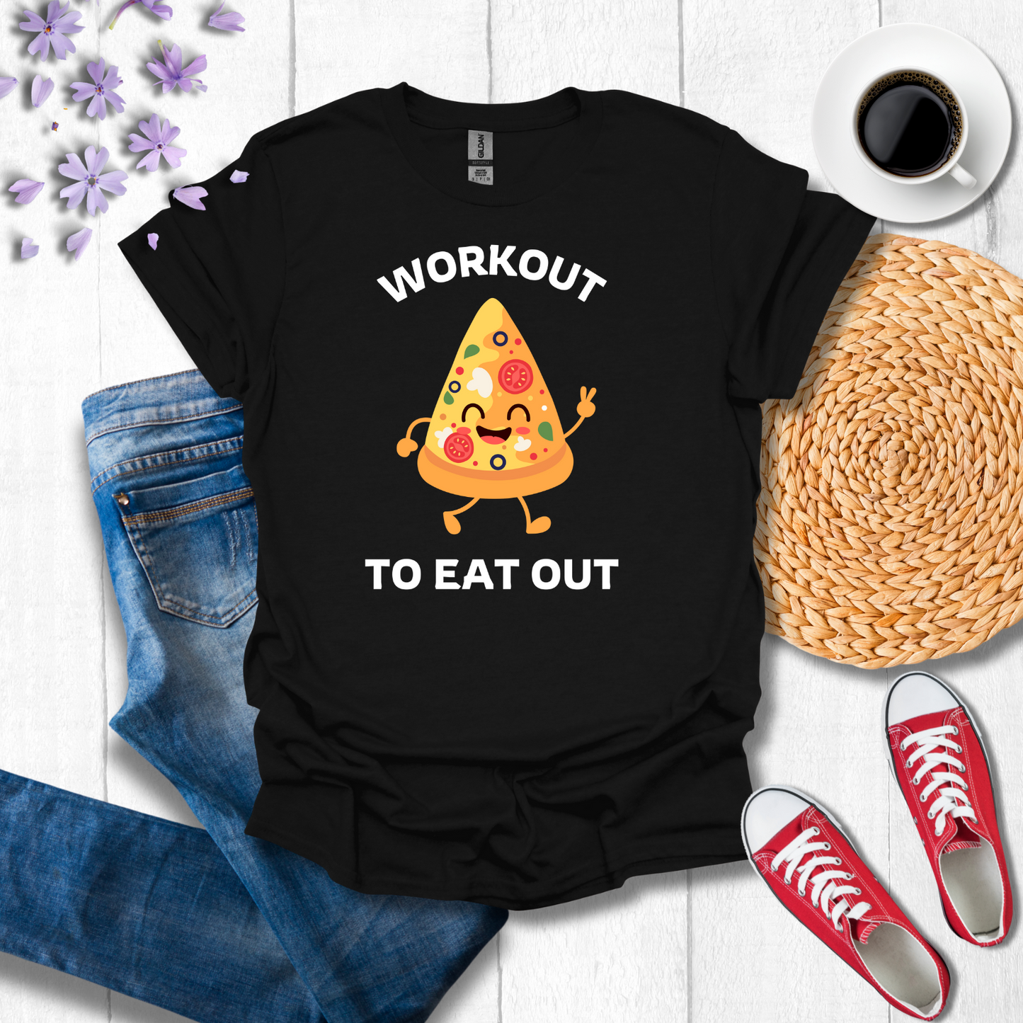 Workout to eat out
