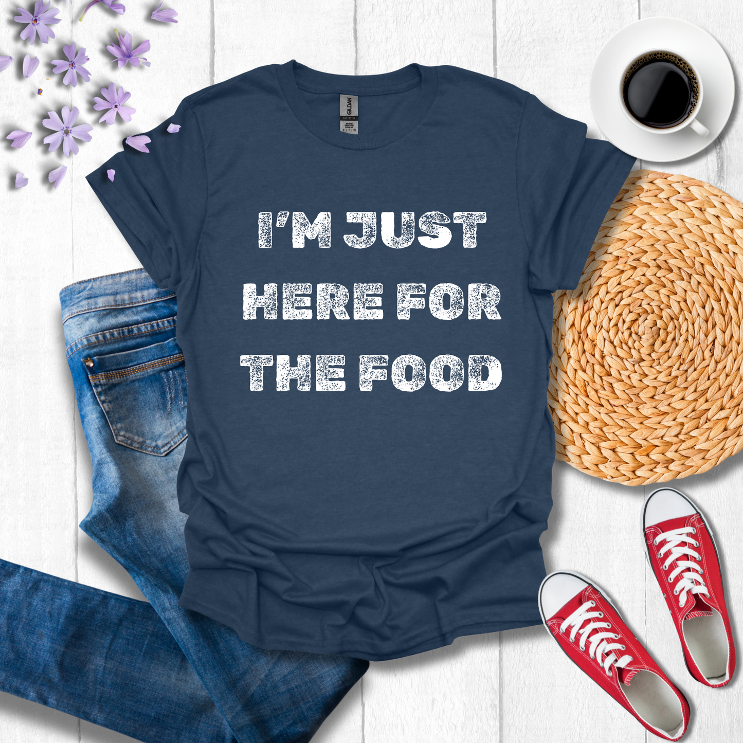 I'm just here for the food