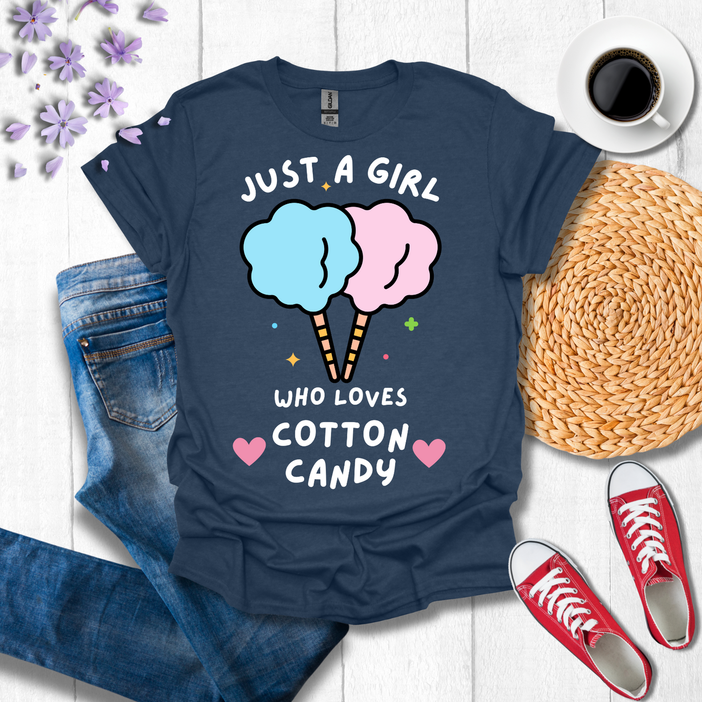 Just a girl who loves cotton candy