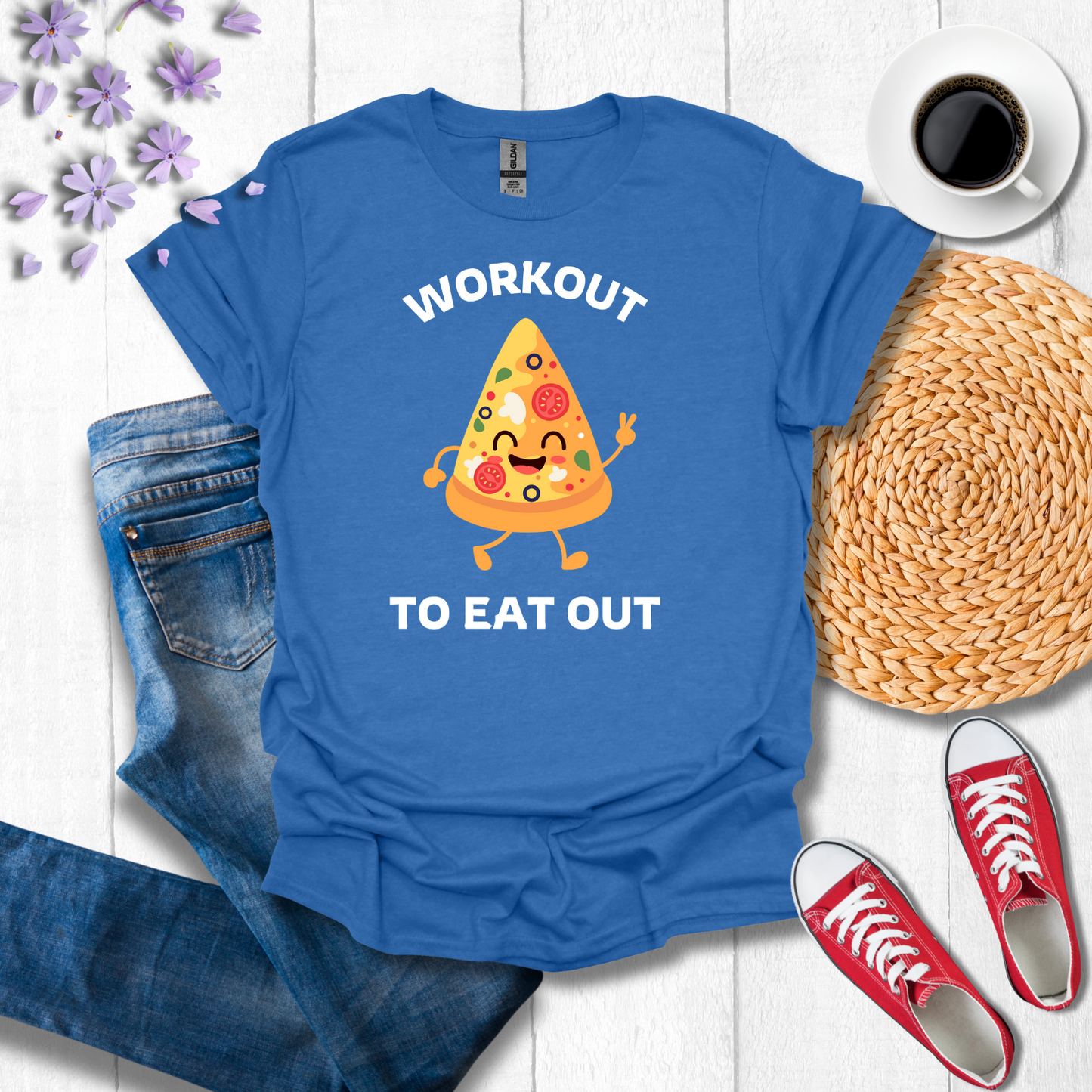 Workout to eat out