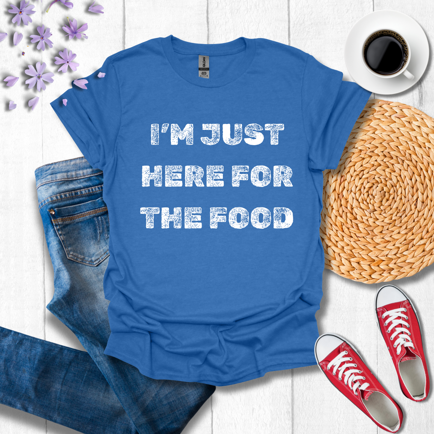 I'm just here for the food
