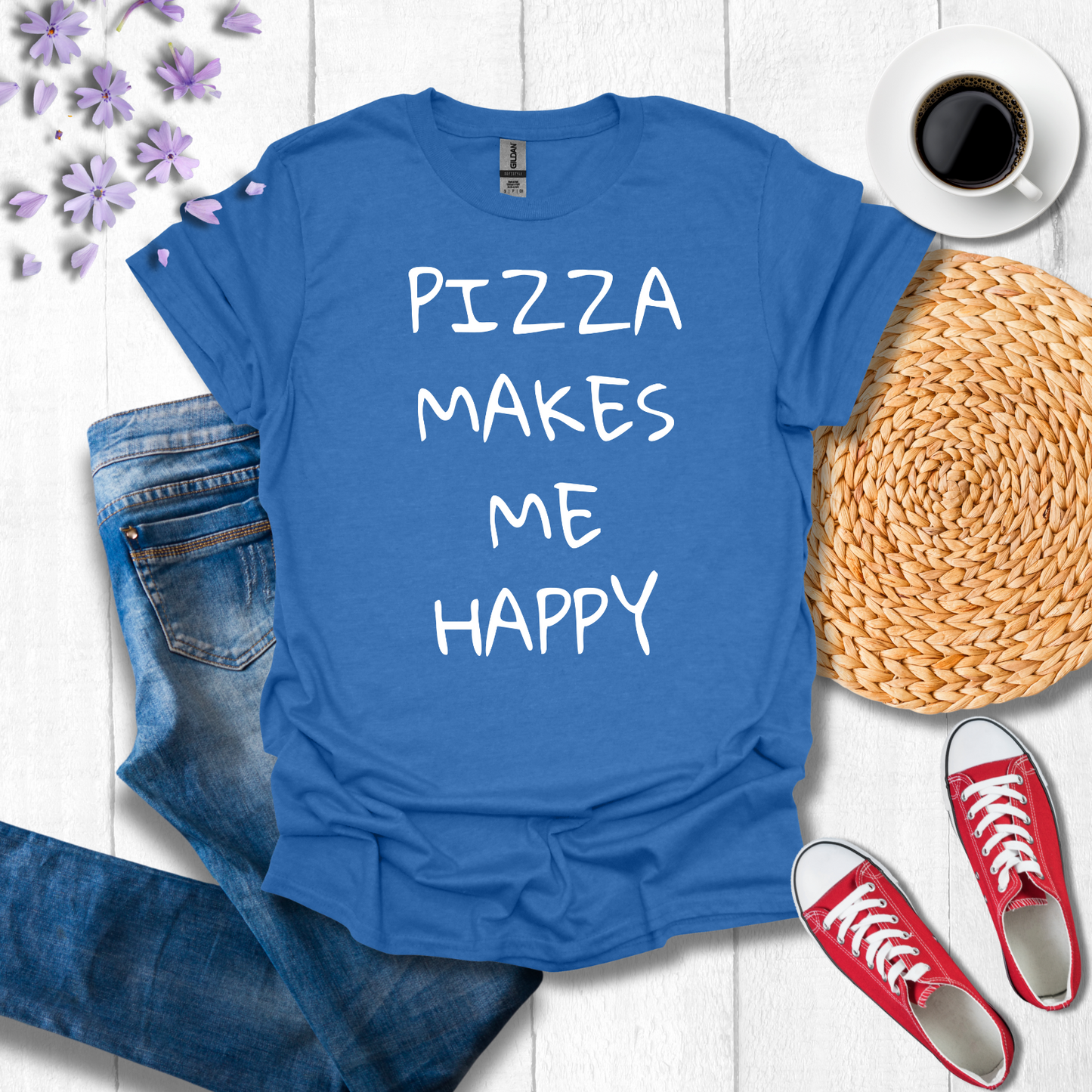 Pizza makes me Happy
