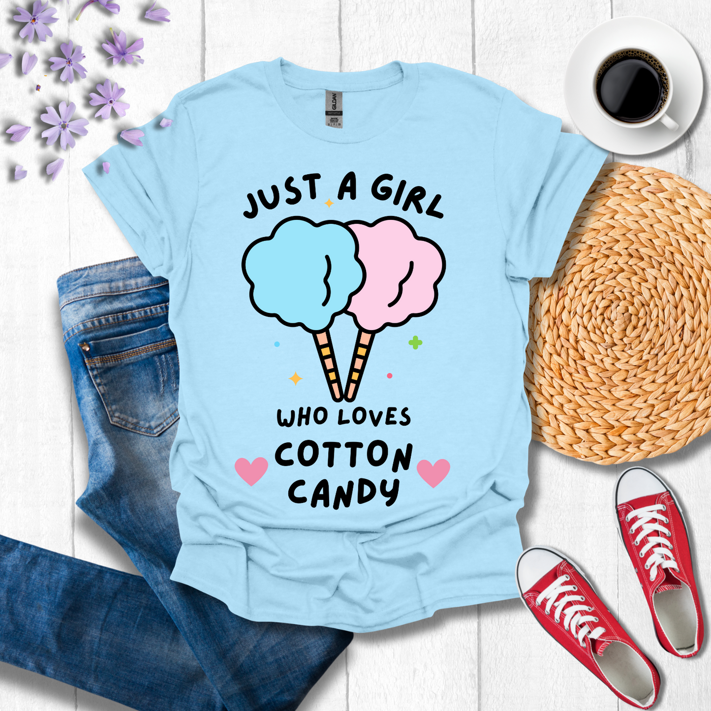 Just a girl who loves cotton candy