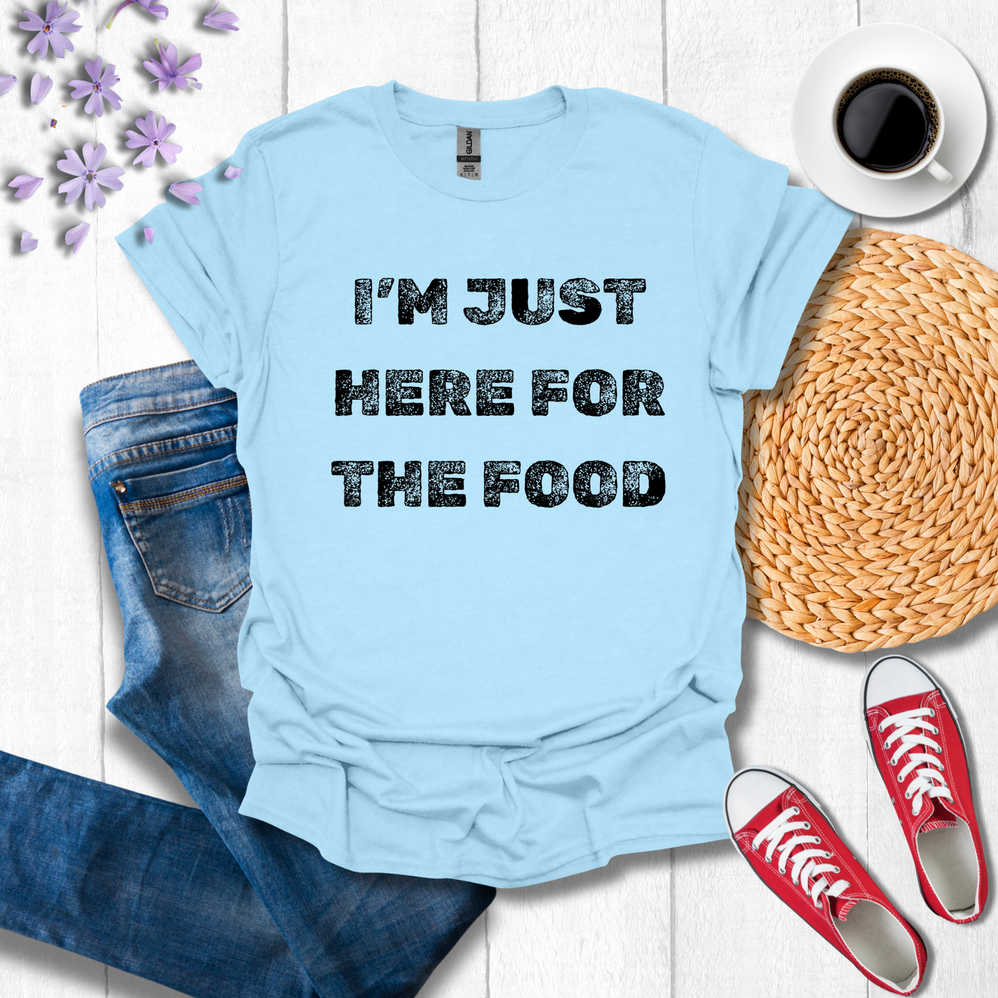 I'm just here for the food