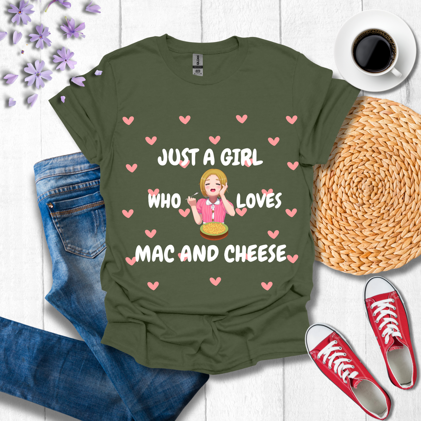 Just a girl who loves mac and cheese