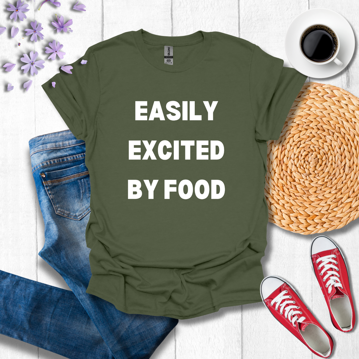 Easily Excited by Food