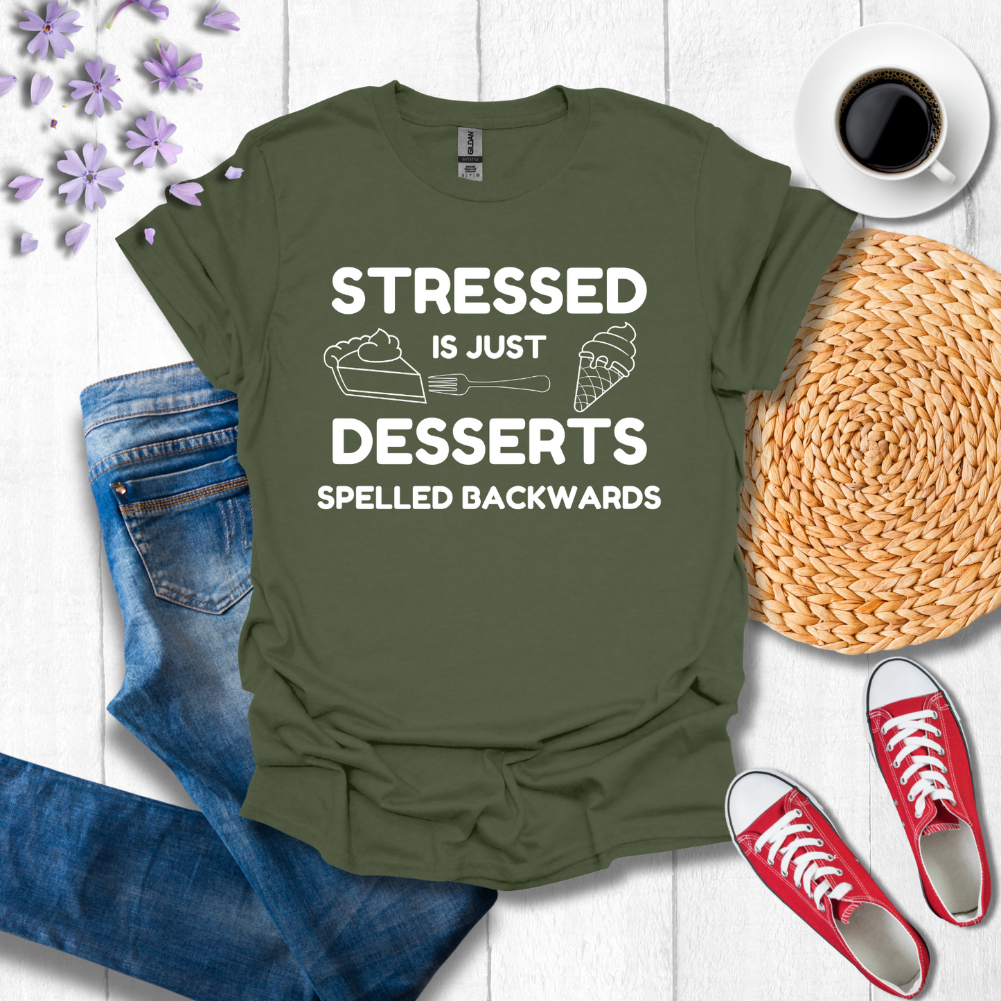 Stressed is just Desserts spelled backwards
