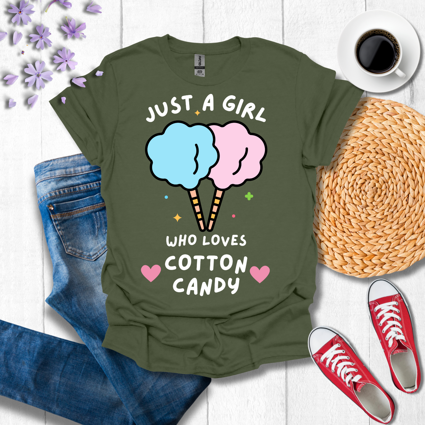 Just a girl who loves cotton candy