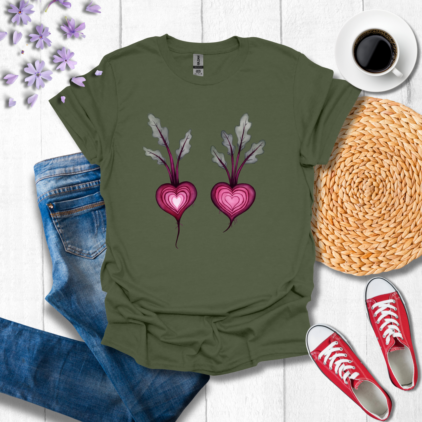 Heart beets