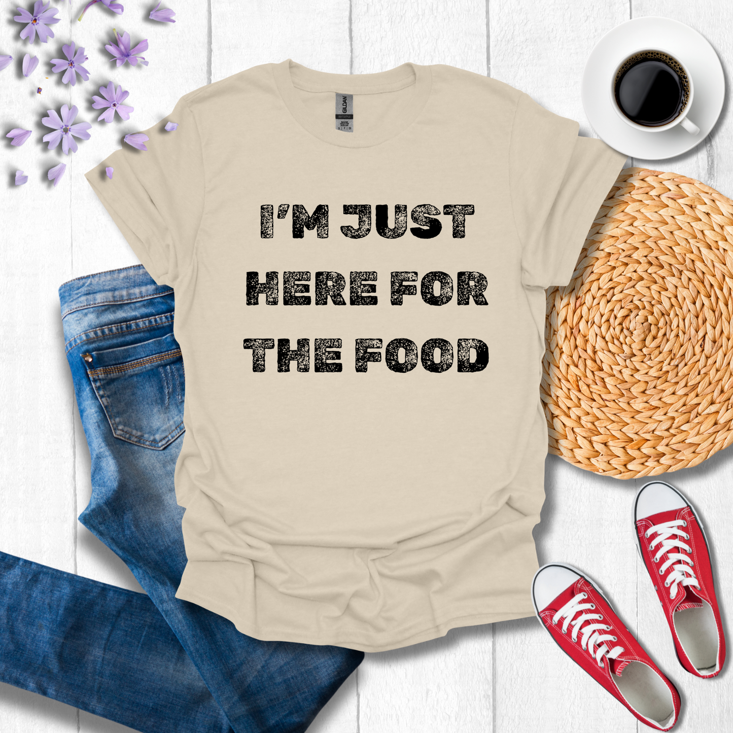 I'm just here for the food