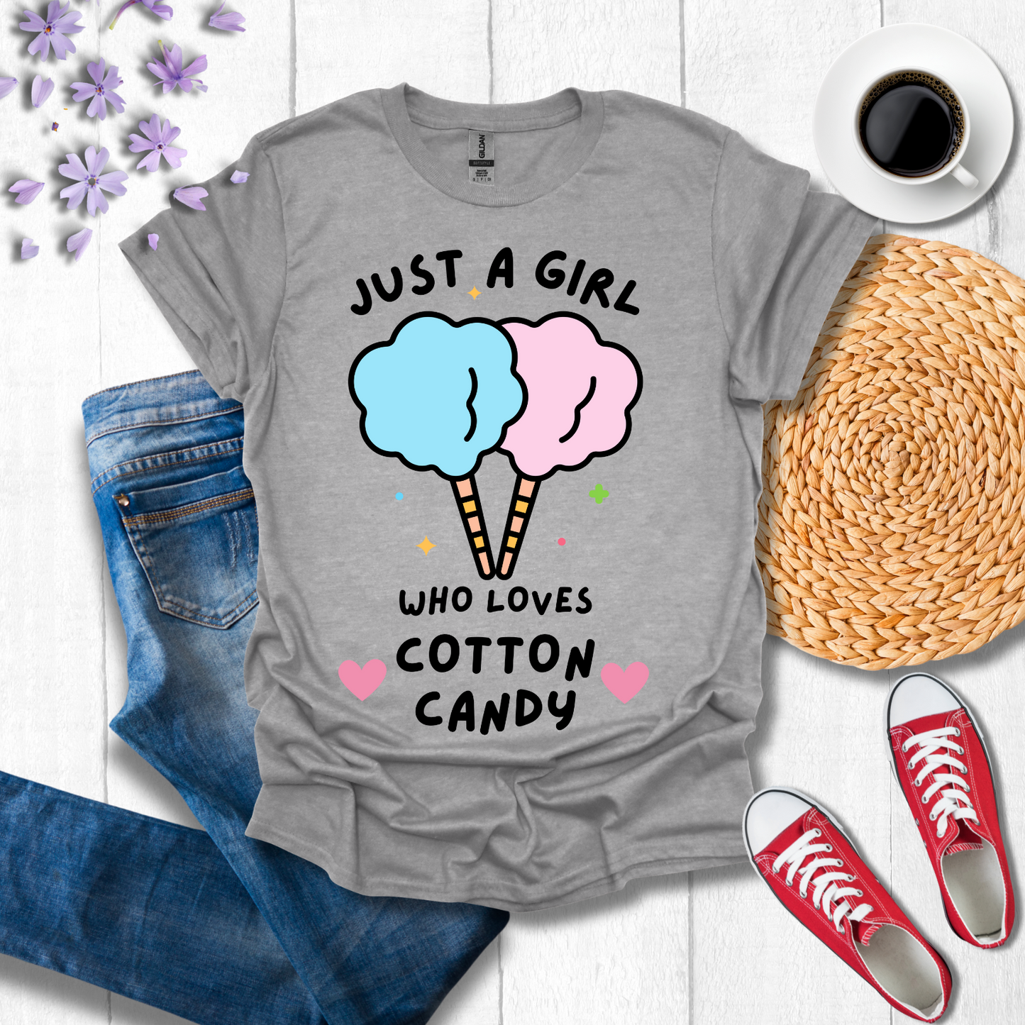 Just a girl who loves cotton candy